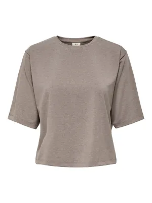 T-shirt - KALLAS - beige/goud