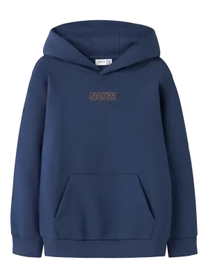 KIDS sweater hoodie - ORLANDO - blauw