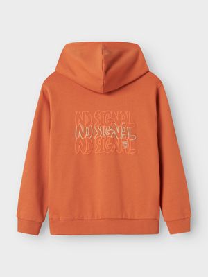 KIDS sweater hoodie - ORLANDO - roest
