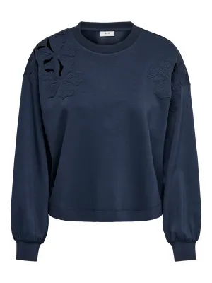 Sweater trui - AURA - donkerblauw