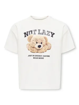 KIDS shirt - BILLIE - wit