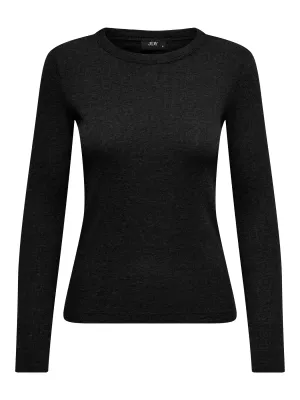 Shirt met lange mouw - LUCKY - zwart