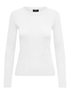 Shirt met lange mouw - LUCKY - wit