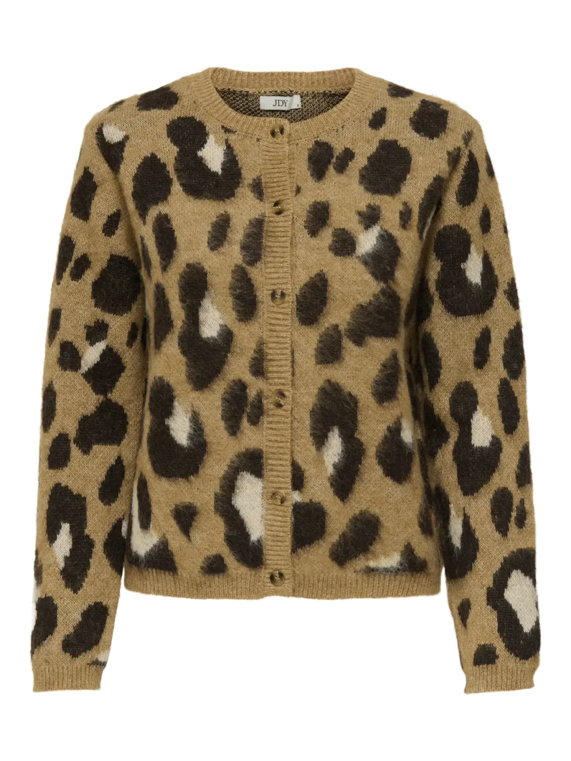 Gilet / vest - KAYLA - lichtbruin leopard