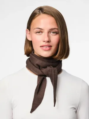 Triangel sjaal - KOMMA - bruin