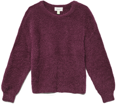 KIDS trui - PUFF - bordeaux