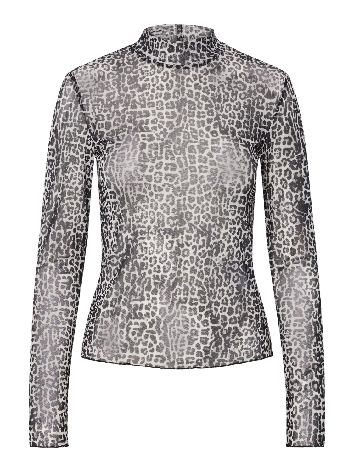 Mesh top - JESHI - leopard