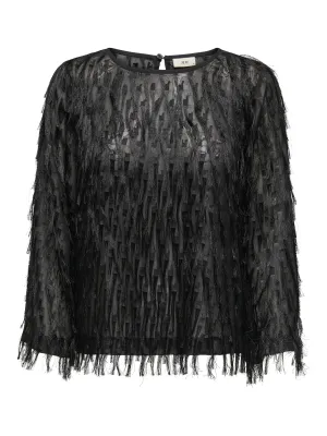 Top - FLEUR - zwart Top - FLEUR - zwart