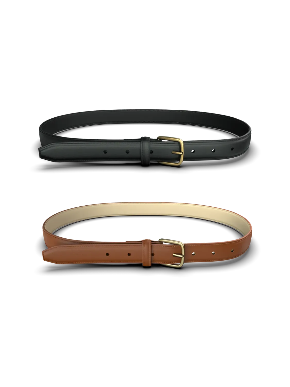 Riem (2 pak) - OLINE - cognac &amp; zwart