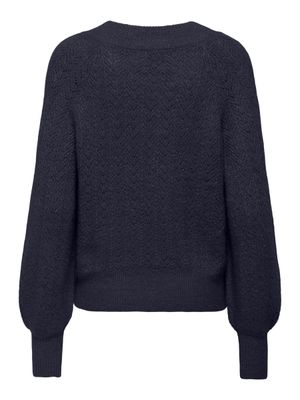 Trui - LUCILLA - donkerblauw met glitter