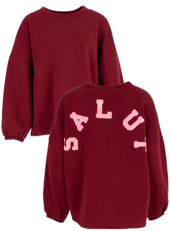 Sweater - SALUT - bordeaux
