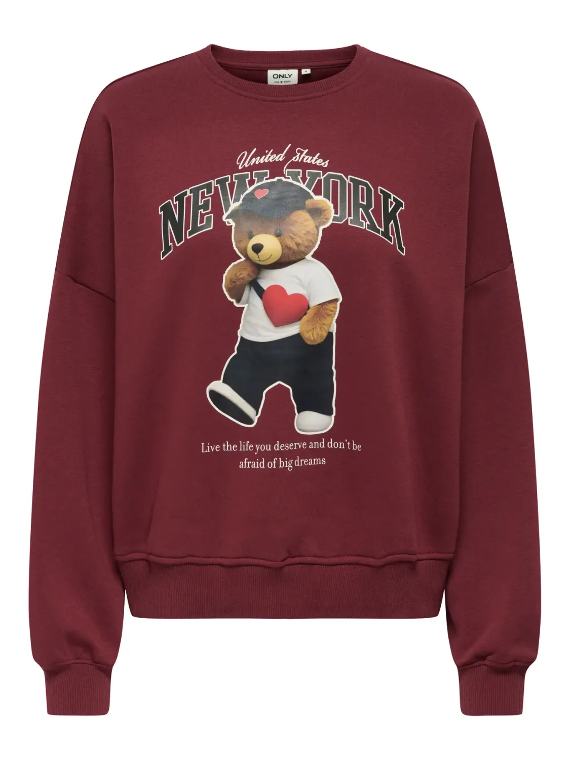 KIDS sweater -  LINDA - bordeaux