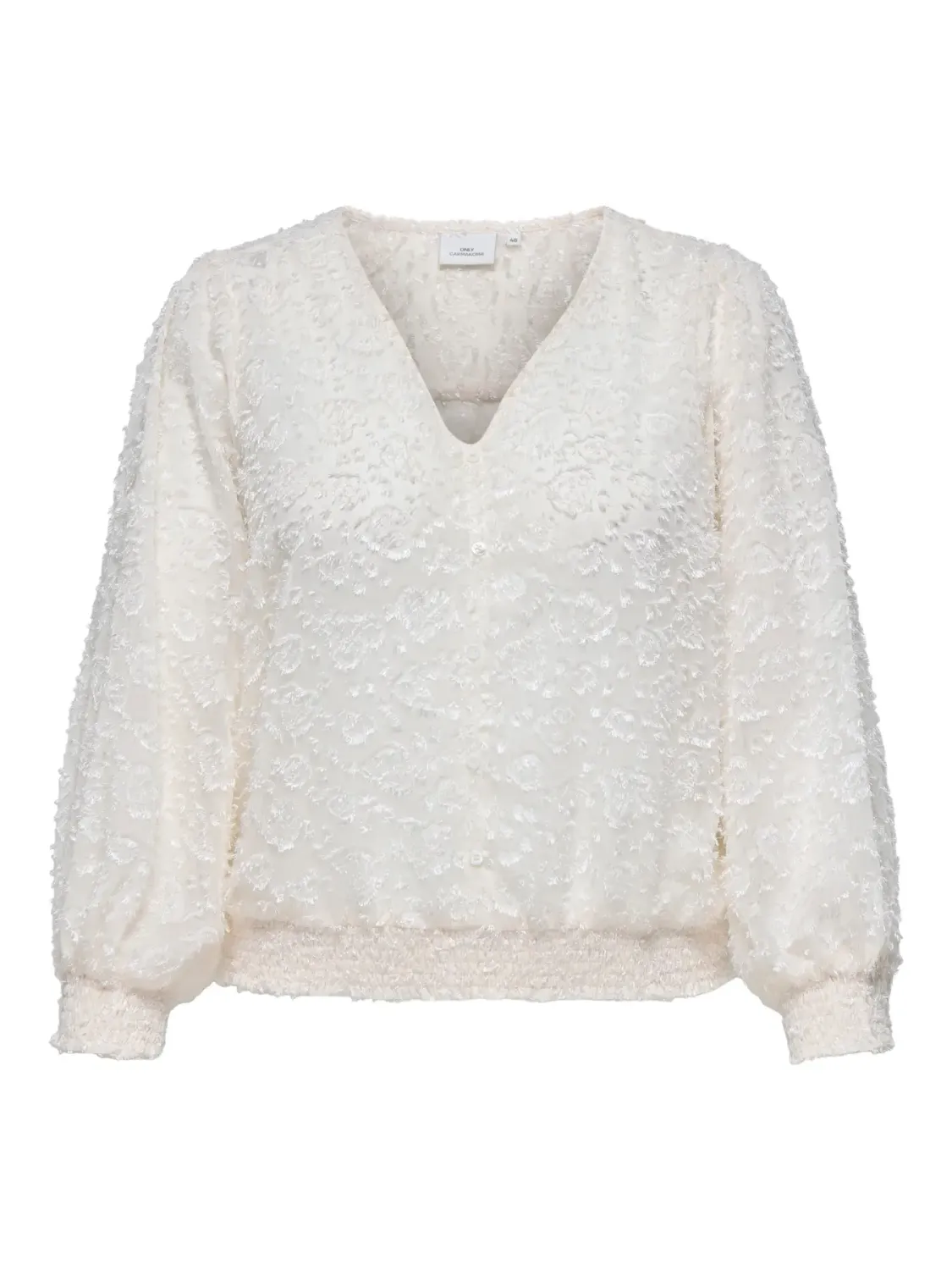 + Top / blouse - OTTA - parelmoer