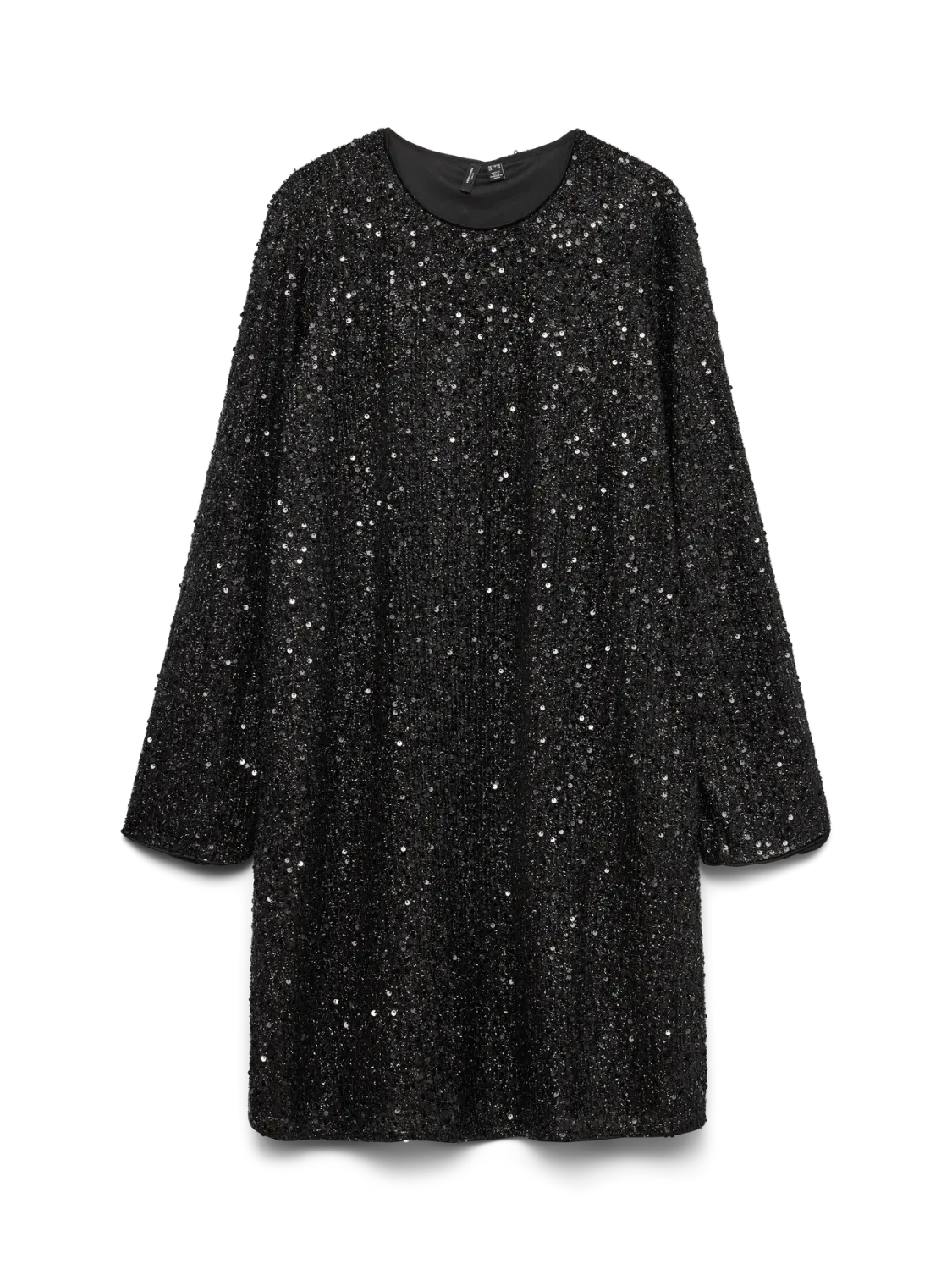 + Jurk met pailletten - NAJA - zwart