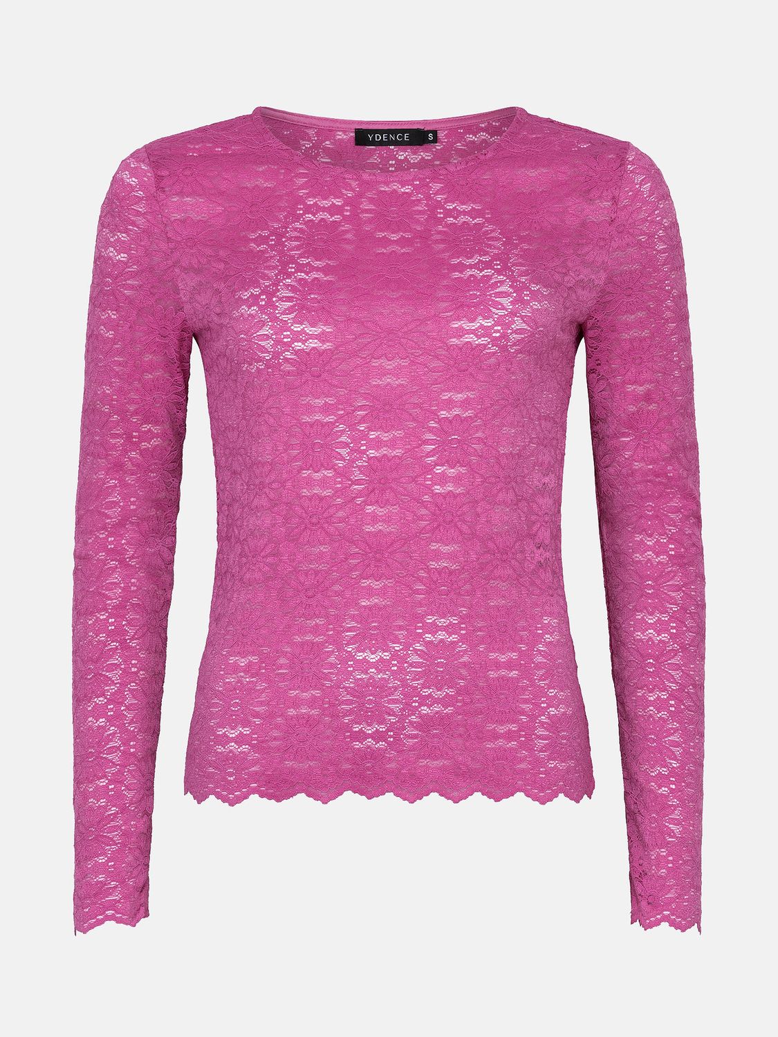 Top kant - LOIZA - felroze