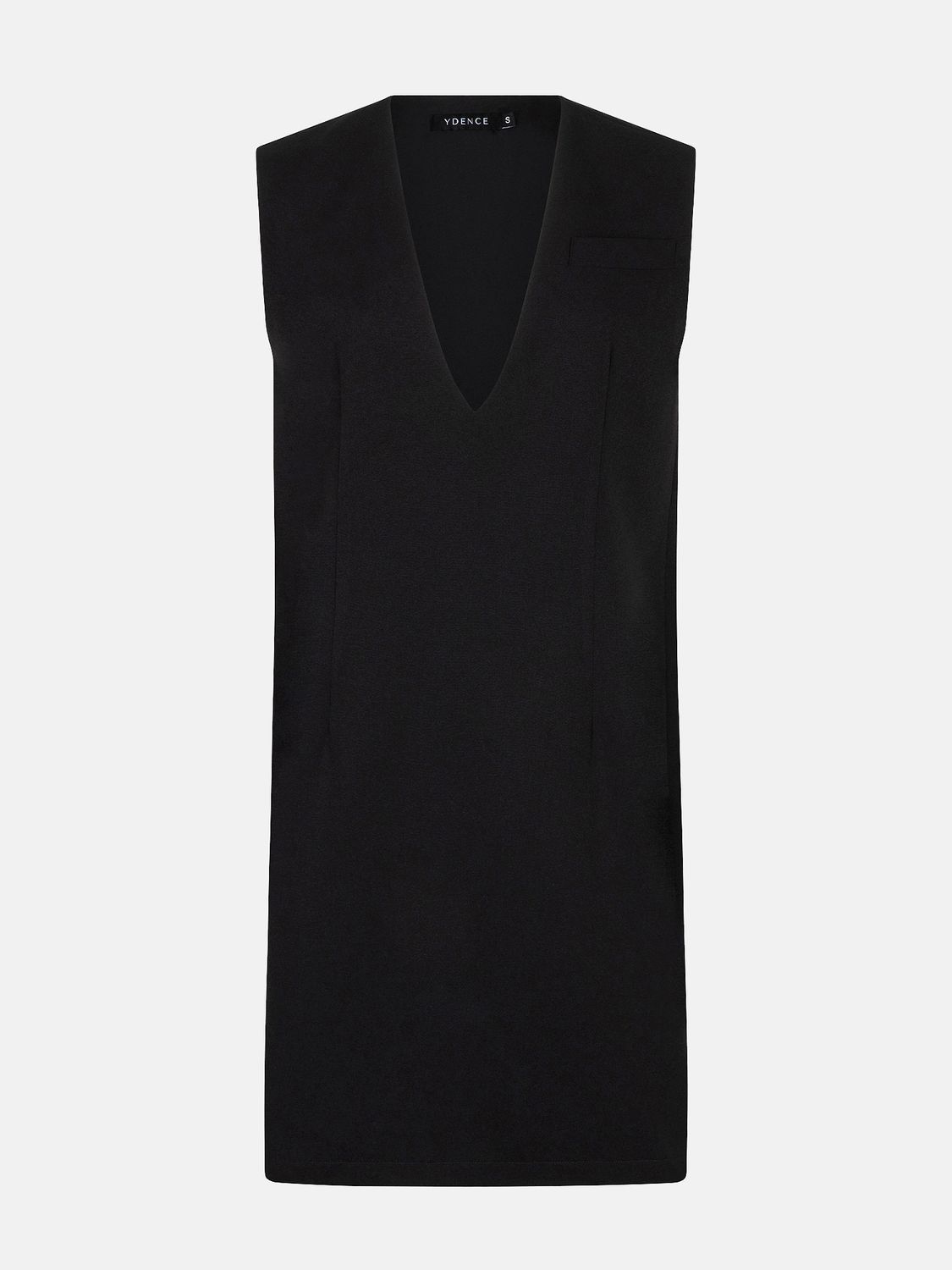 Overgooier jurk - ELSIE - zwart Overgooier jurk - ELSIE - zwart