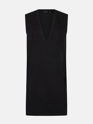 Overgooier jurk - ELSIE - zwart Overgooier jurk - ELSIE - zwart