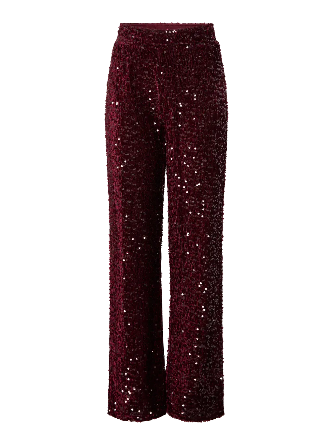Glitter broek - KAM - bordeaux
