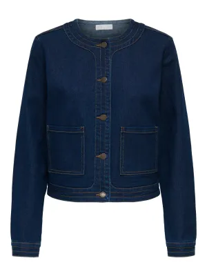 Vest / Shacket - VANNI - dark blue denim Vest / Shacket - VANNI - dark blue denim