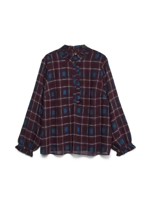 + Hemd / blouse - EMILIE - bordeaux