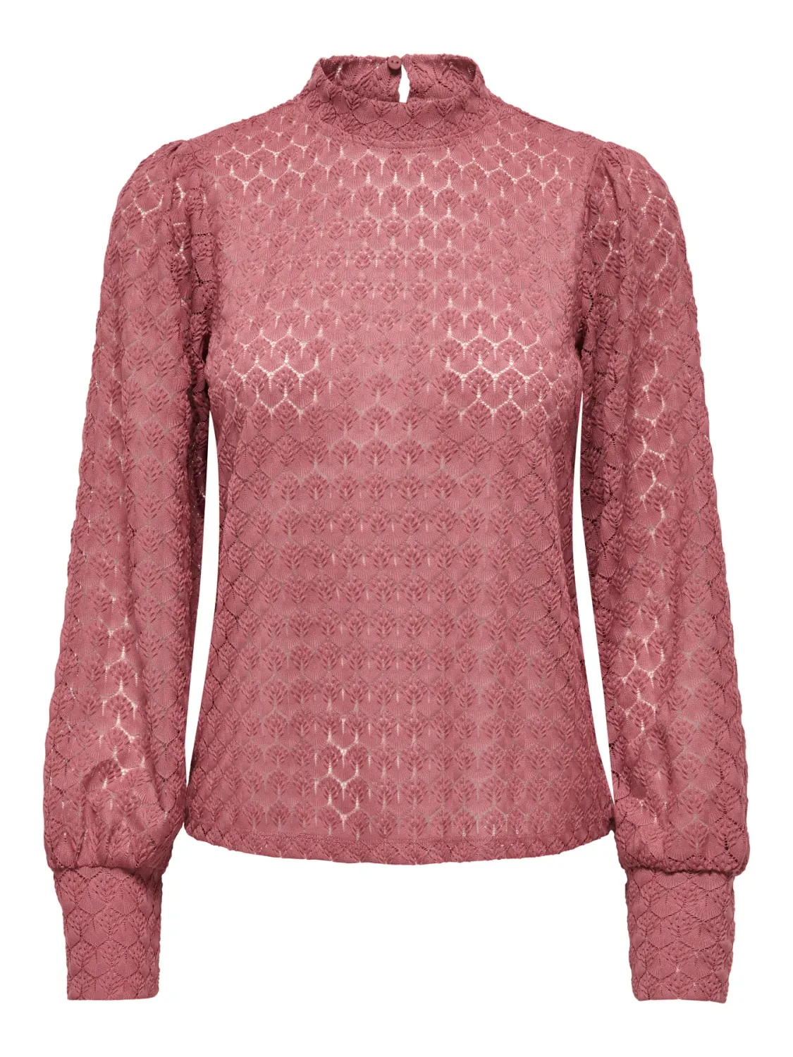 Lace kanten top - AVERY - withered rose