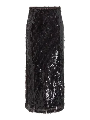 Glitter rok - CATHY - bruin Glitter rok - CATHY - bruin