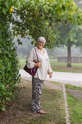 + Broek - BERTE - zebra print