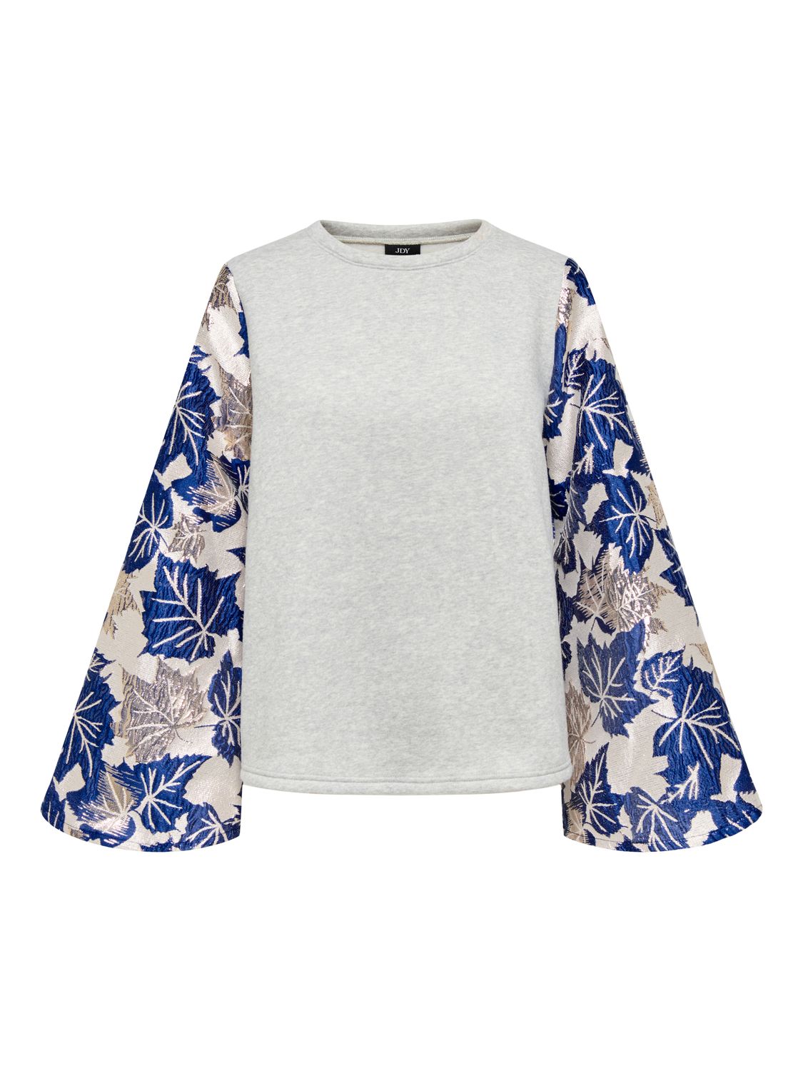 Sweater jaquard - VIOLET - grijs/donkerblauw Sweater jaquard - VIOLET - grijs/donkerblauw