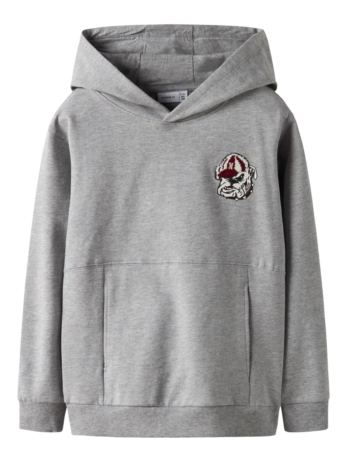 KIDS sweater hoodie - STEVEN - grijs
