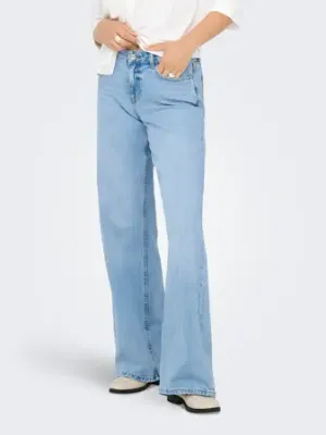 Wijde jeans - RUBY - light blue denim