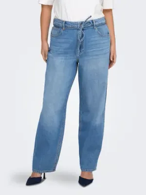 + Straight jeans - GIANNA - medium blue denim