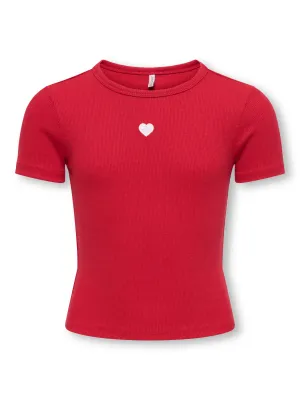 KIDS shirt - ELVA JUNE - rood