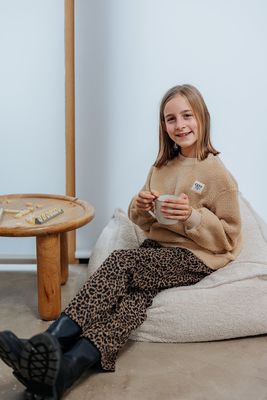 KIDS broek - NELLA - leopard