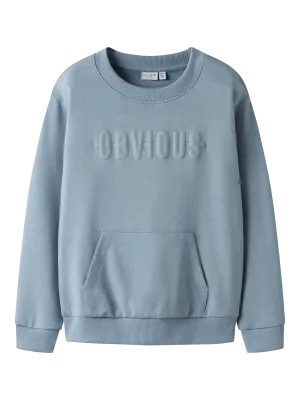 KIDS sweater - VANOA - lichtblauw