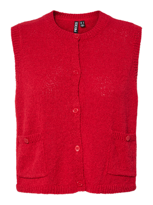 Mouwloze vest - JESSIE - rood
