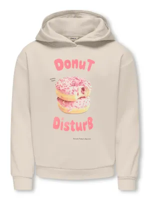 KIDS hoodie - LOLAS - birch donut