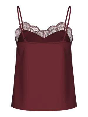 Top - TIFFANY - bordeaux