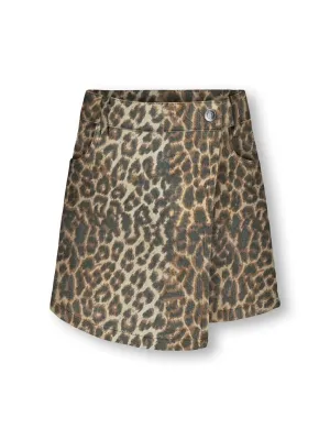 KIDS leopard skort - NAOMI - leopard