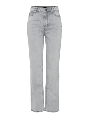 Rechte jeans - KELLY - light grey denim