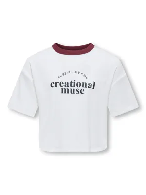 KIDS shirt - VASITY - wit Creational