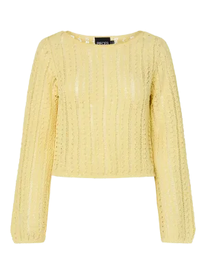 Pullover - SIRI - pale banana