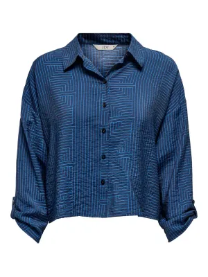 Blouse - BARBARA - black iris