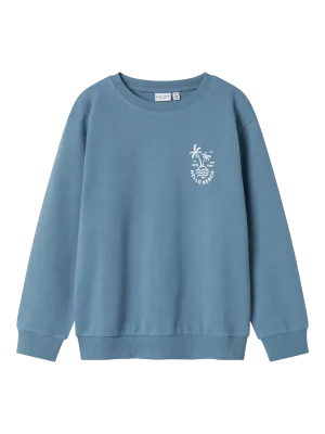 KIDS sweater - VASSE - lichtblauw