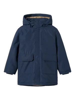 KIDS jas parka - MARLOW - blauw
