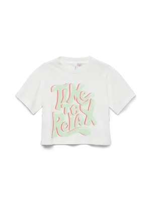 KIDS shirt - PASTEL - snow white