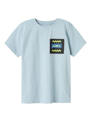 KIDS t-shirt JAWS - MAKAI - lichtblauw