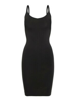 Underwear - BALLROOM - zwarte singlet onderjurk lichte shaper