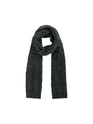 Wintersjaal - SHELBY - donkergrijs
