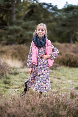 KIDS Tube sjaal - ISABELLA - donkergrijs