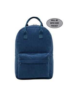 Rugzak velours - NOLURO - true blue Rugzak velours - NOLURO - true blue